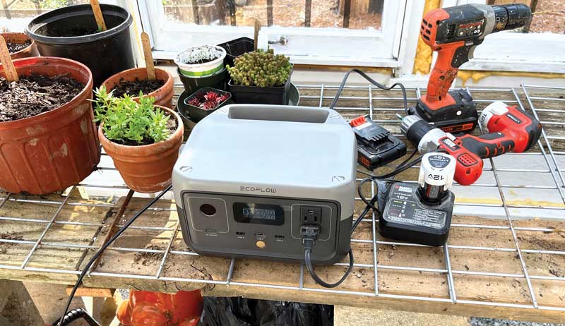 Charge Your Garden Tools With Solar Power
