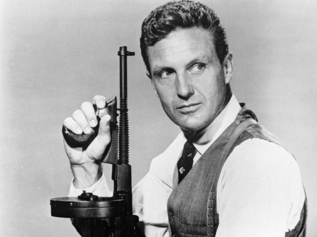 This is the birthday of actor and shooter Robert Stack (1919-2003.)