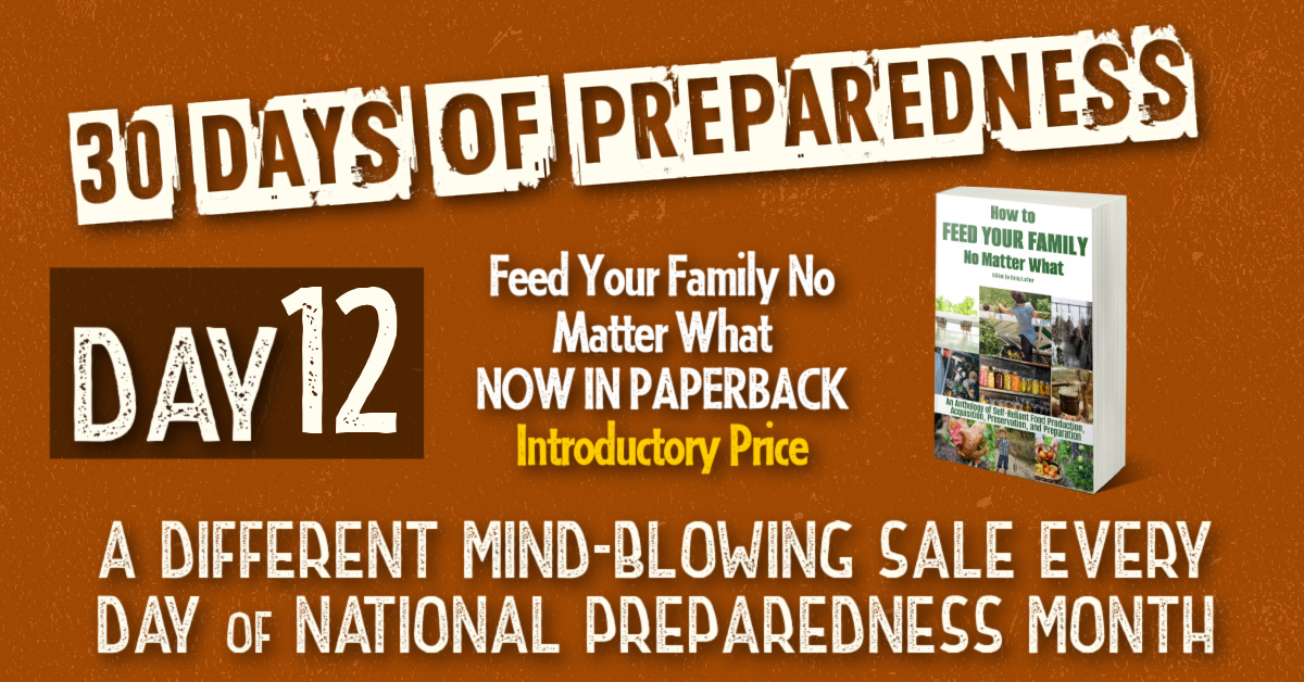 30 Days of Preparedness SUPERSALE: Day 12