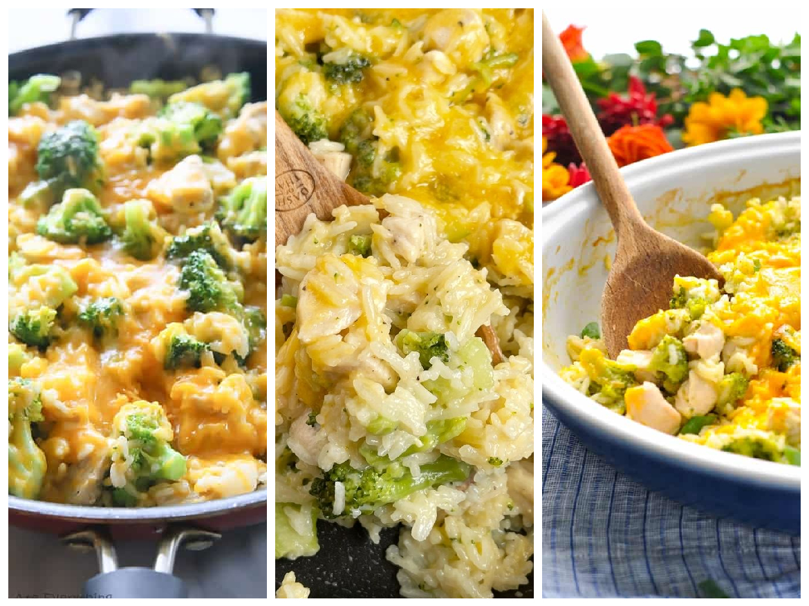 Chicken Rice and Broccoli Casserole